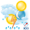Информационные баннеры прогноза погоды, выполненные в различных цветовых схемах и типах кода. В данном разделе представлены информеры погоды на сегодня для основных регионов Кыргызстана в виде меняющихся JPG картинок и в виде анимационных flash баннеров.