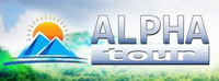 Логотип  Туристическая компания ALPHA TOUR