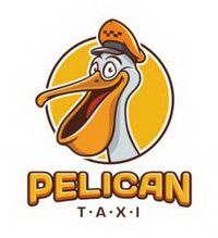 Логотип Pelican taxi