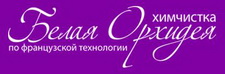 Логотип  Химчистка Белая Орхидея