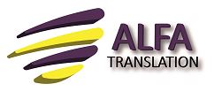 Логотип  Alfa Translation
